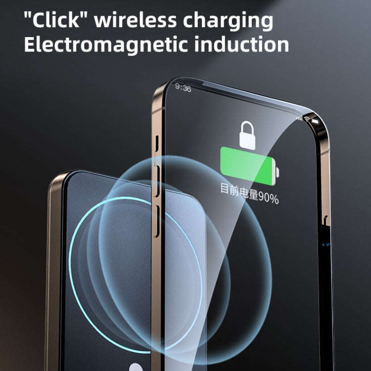 JJT-969 15W Max Output Magnetic Car Air Outlet Bracket Wireless Charger(Blue)