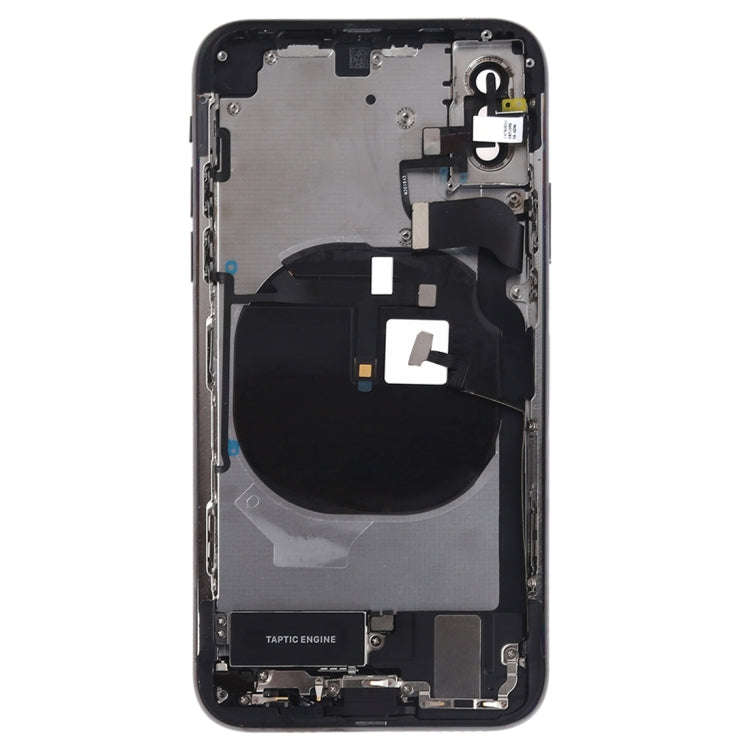 Battery Back Cover Assembly (with Side Keys & Speaker Ringer Buzzer & Motor & Camera Lens & Card ...