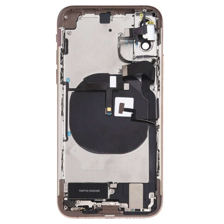 Battery Back Cover Assembly (with Side Keys & Speaker Ringer Buzzer & Motor & Camera Lens & Card ...