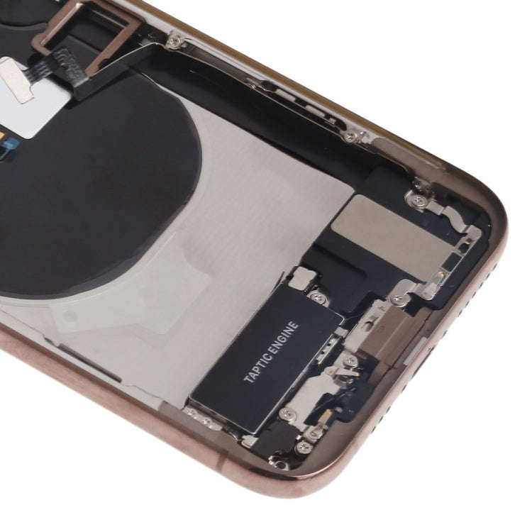Battery Back Cover Assembly (with Side Keys & Speaker Ringer Buzzer & Motor & Camera Lens & Card ...