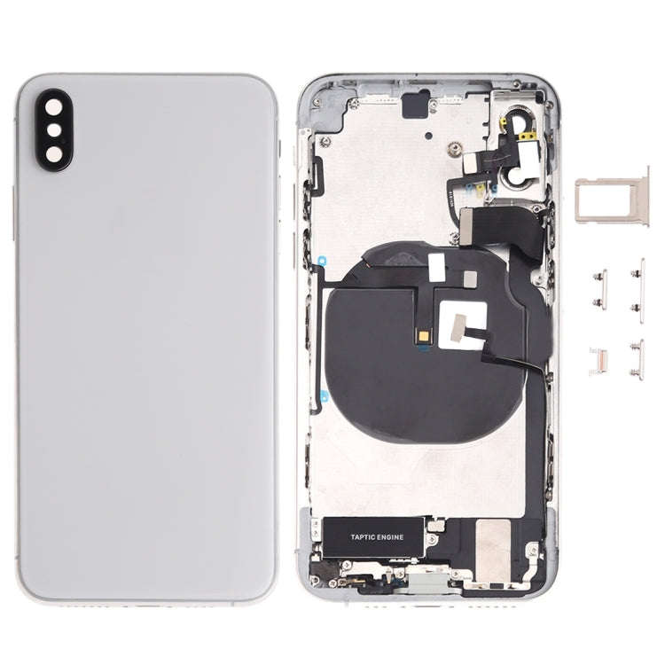 Battery Back Cover Assembly (with Side Keys & Speaker Ringer Buzzer & Motor & Camera Lens & Card ...