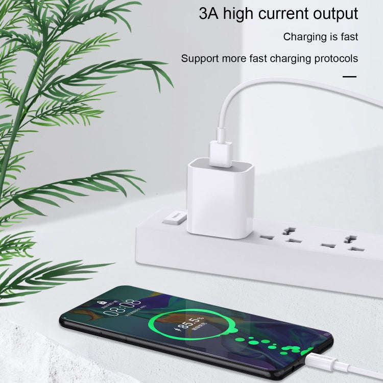 WK WDC-117 3A 8 Pin Fast Charging Charging Cable, Length: 1.2m (White)