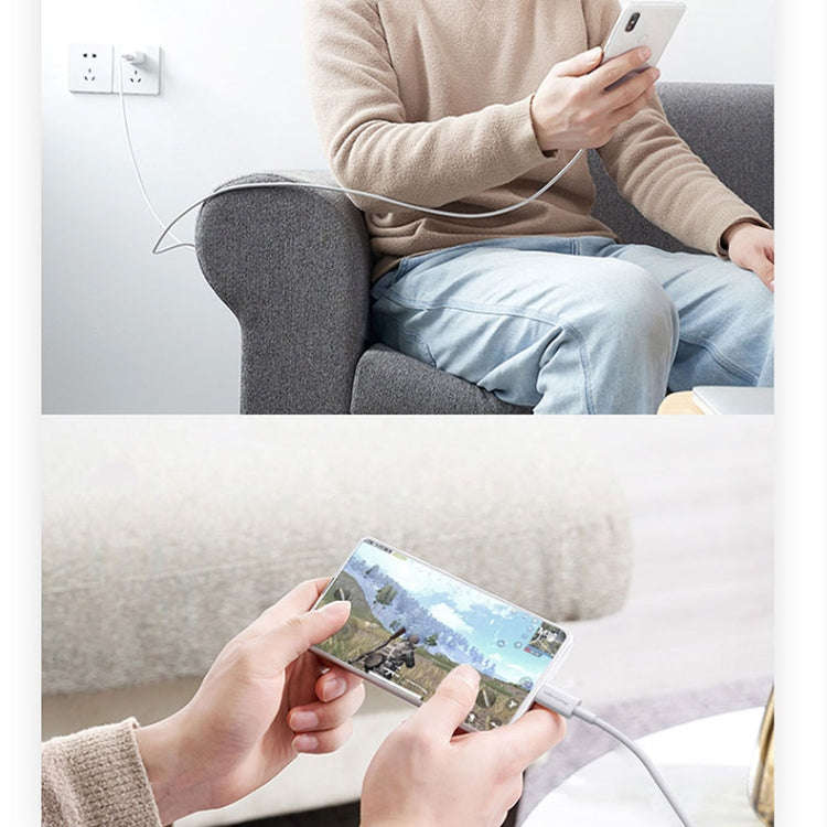WK WDC-108 20W Type-C / USB-C to 8 Pin PD Fast Charging Cable , Length: 1.2m (White)