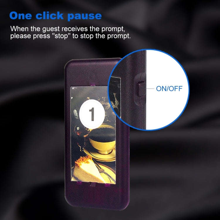 QC100 999 Channel Restaurant Wireless Paging Queuing Calling System with 20 Call Coaster Pagers, ...