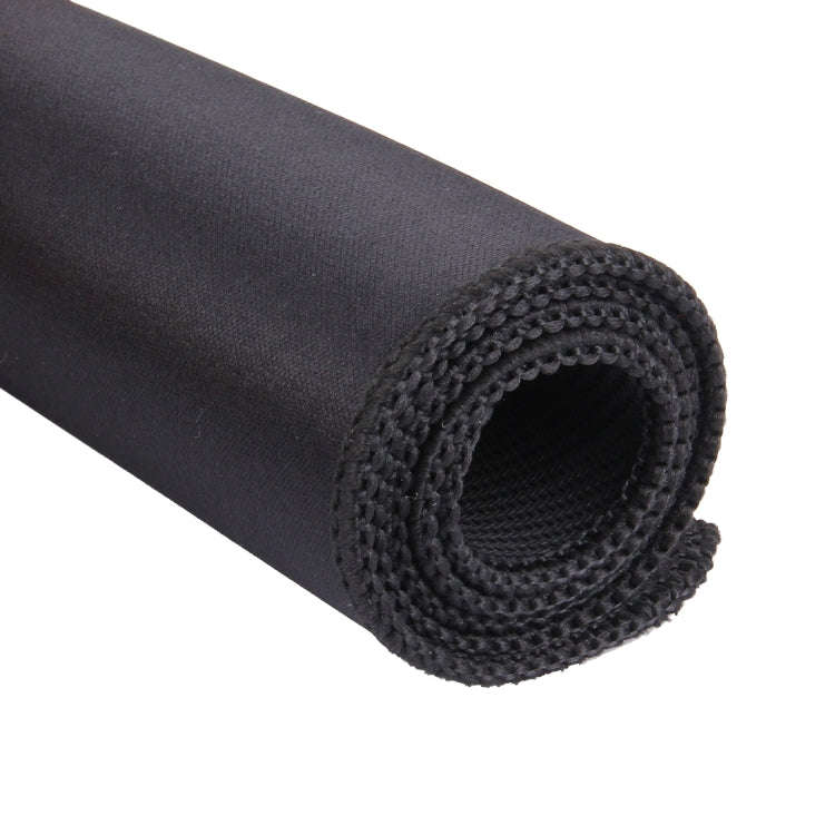 Extended Large Solid Black Color Gaming and Office Keyboard Mouse Pad, Size: 60cm x 30cm