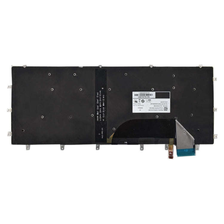 US Keyboard with Backlight for Dell xps 15 9550 9560 (Black)