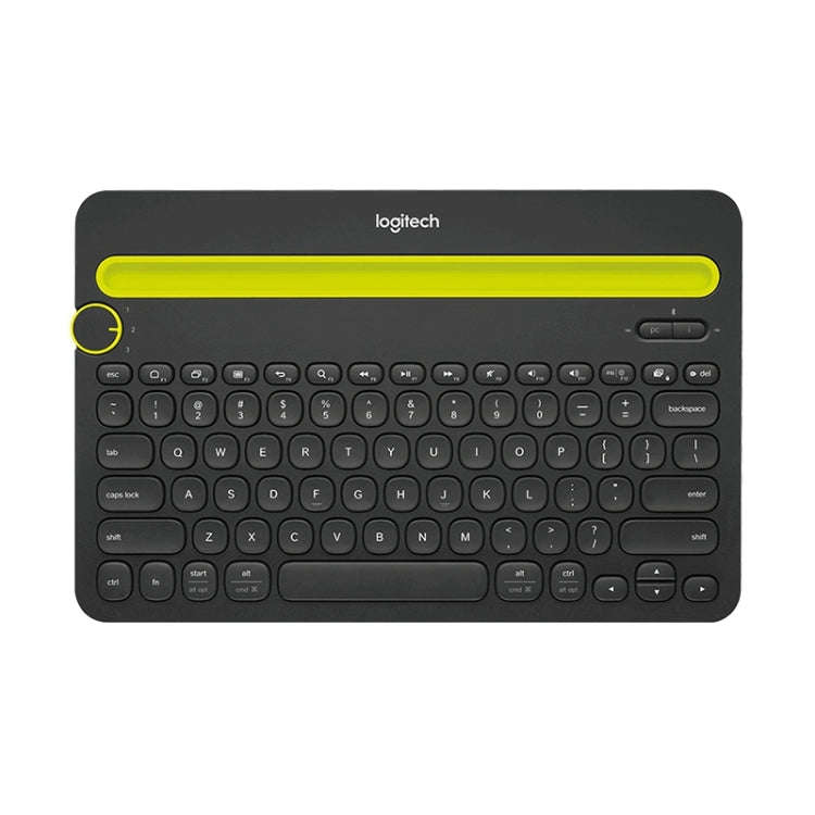 Logitech K480 Multi-device Bluetooth 3.0 Wireless Bluetooth Keyboard with Stand (Black)