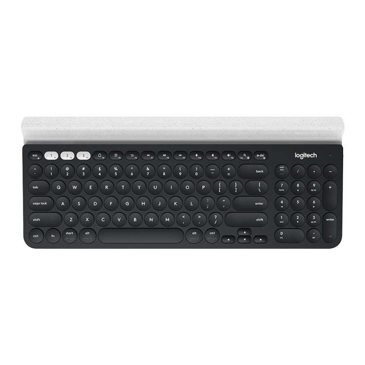 Logitech K780 Multi-device Bluetooth + Unifying Dual Mode Wireless Keyboard with Stand (Black)
