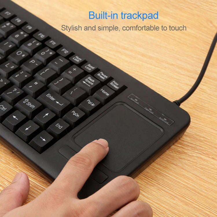 DS-8800 USB Interface Prevent Water Splashing Laser Engraving Character One-piece Wired Touchpad ...