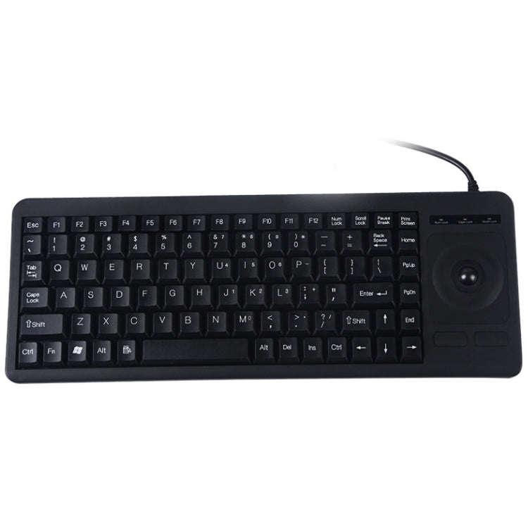DS-8900 PS / 2 Interface Prevent Water Splashing Laser Engraving Character One-piece Wired Trackb...