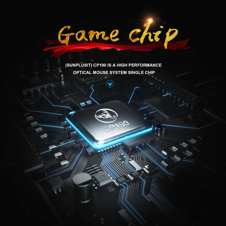 HXSJ A867 USB 6400DPI Four-speed Adjustable RGB Illuminate Wired E-sport Gaming Mouse, Length: 1.5m