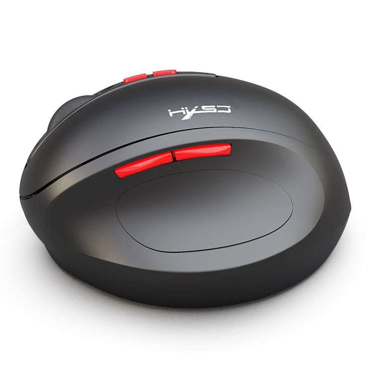 HXSJ T31 2.4GHz 2400DPI Three-speed Adjustable 7-keys Rechargeable Vertical Wireless Optical Mouse
