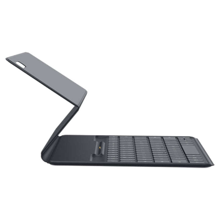 For Huawei MediaPad M6 10.8 Magnetic Smart Keyboard Leather Tablet Case with Holder(Dark Gray)