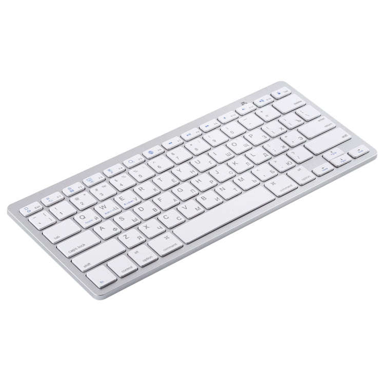 WB-8022 Ultra-thin Wireless Bluetooth Keyboard for iPad, Samsung, Huawei, Xiaomi, Tablet PCs or S...
