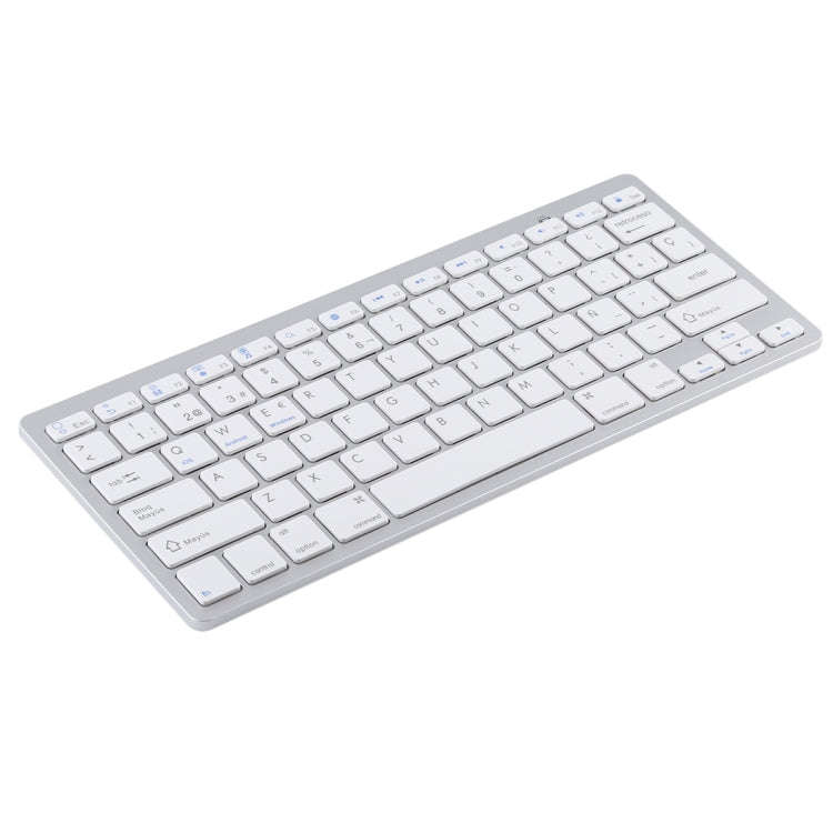 WB-8022 Ultra-thin Wireless Bluetooth Keyboard for iPad, Samsung, Huawei, Xiaomi, Tablet PCs or S...