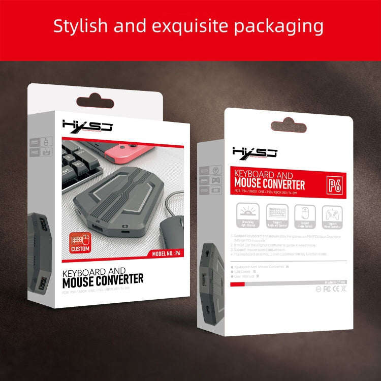 HXSJ P6 Keyboard Mouse Converter