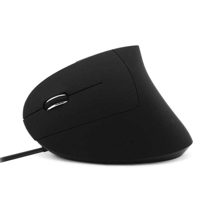 CM0093 Wired Version 2.4GHz Three-button Vertical Mouse for Left-hand, Resolution: 1000DPI / 1200...