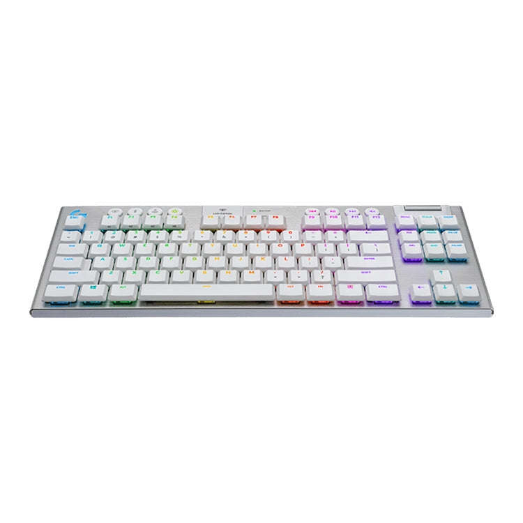 Logitech G913 TKL Wireless RGB Mechanical Gaming Keyboard (GL-Tactile)(White)