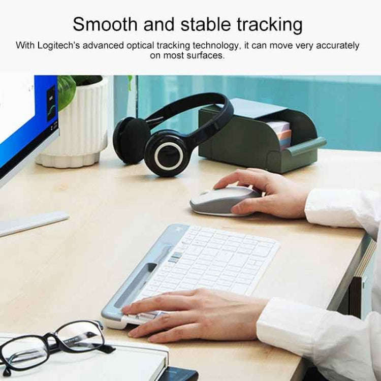 Logitech Voice M380 4 Buttons Smart Voice Input Wireless Mouse (Black)
