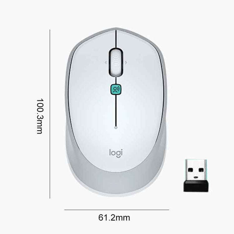 Logitech Voice M380 4 Buttons Smart Voice Input Wireless Mouse (Pink)
