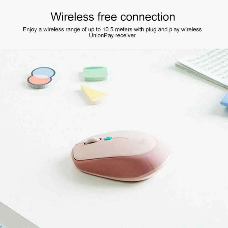 Logitech Voice M380 4 Buttons Smart Voice Input Wireless Mouse (Pink)