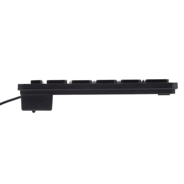 TT-A01 Ultra-thin Design Mini Wired Keyboard, French Version (Black)