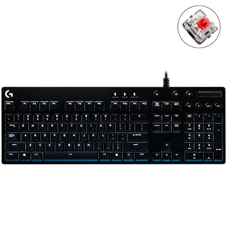 Logitech G610 Wired Gaming Mechanical Keyboard USB RGB Backlit Red Axis