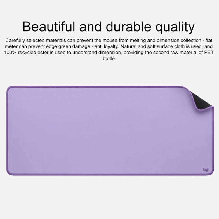 Logitech Keyboard Mouse Desk Mat Pad (Pink)