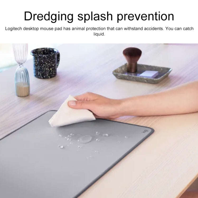Logitech Keyboard Mouse Desk Mat Pad (Pink)