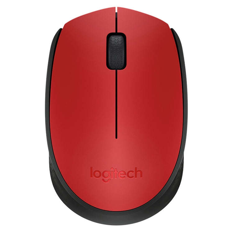 Logitech M170 1000DPI USB Wireless Mouse with 2.4G Receiver (Red)