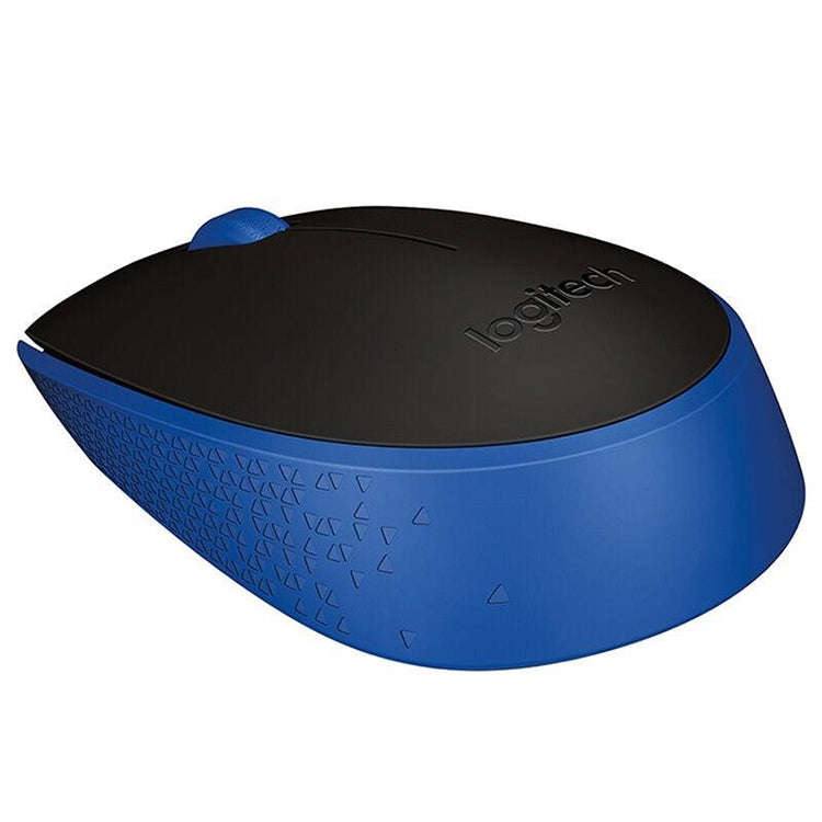 Logitech M171 1000DPI USB Wireless Mouse with 2.4G Receiver (Blue)