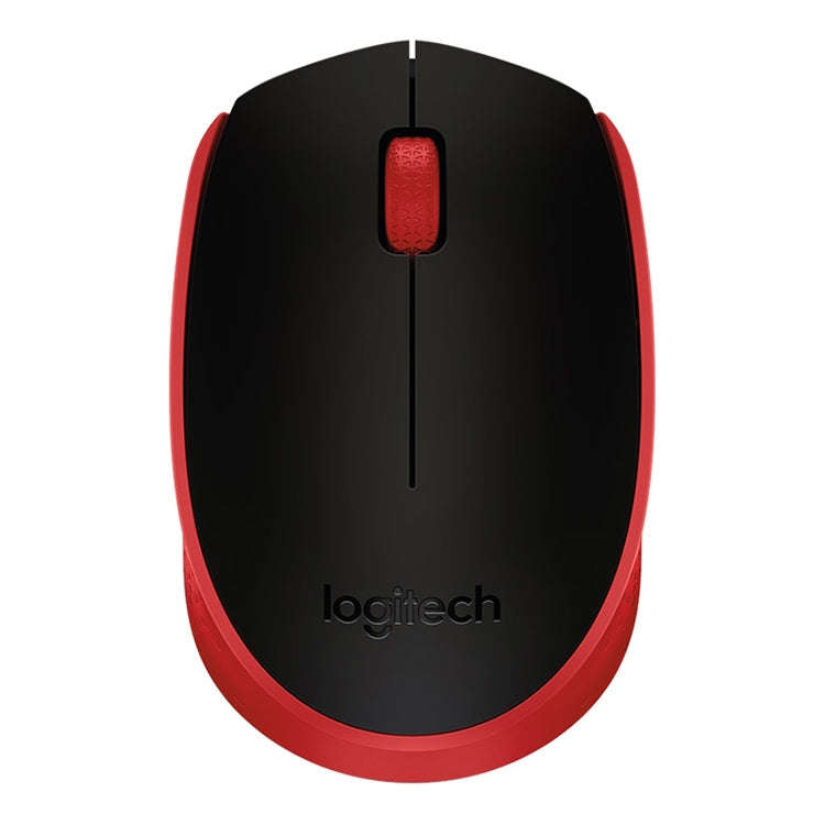 Logitech M171 1000DPI USB Wireless Mouse with 2.4G Receiver (Red)