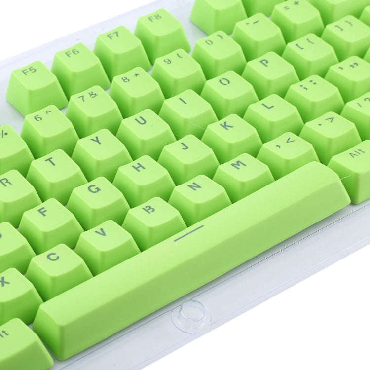 104 Keys Double Shot PBT Backlit Keycaps for Mechanical Keyboard (Green)