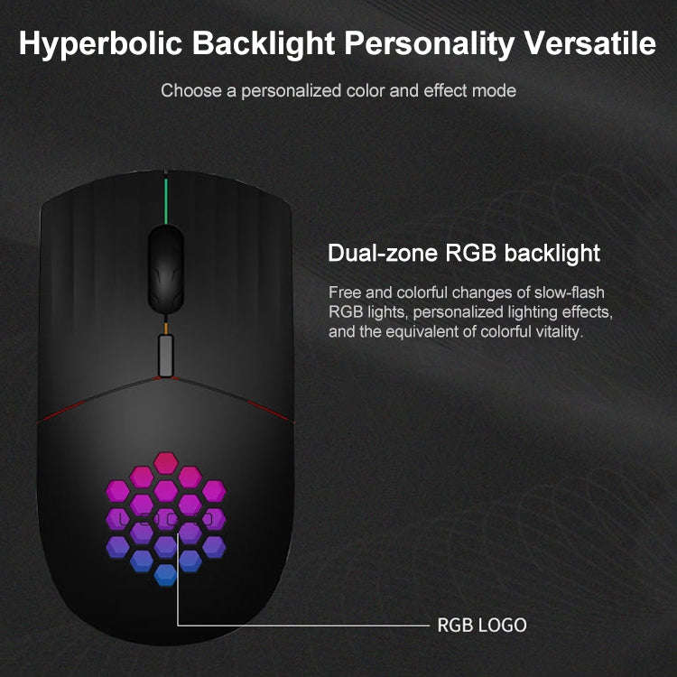 MKESPN SXS-838 Type-C Interface Rechargeable Wireless Mouse