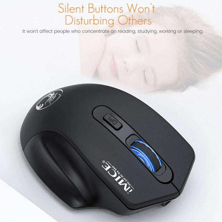 iMICE G-1800 Rechargeable  4 Buttons 1600 DPI 2.4GHz Silent Wireless Mouse for Computer PC Laptop...