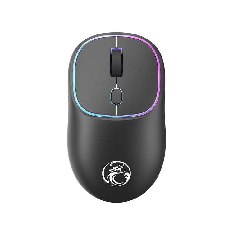 iMICE W-618 Rechargeable 4 Buttons 1600 DPI 2.4GHz Silent Wireless Mouse for Computer PC Laptop (...