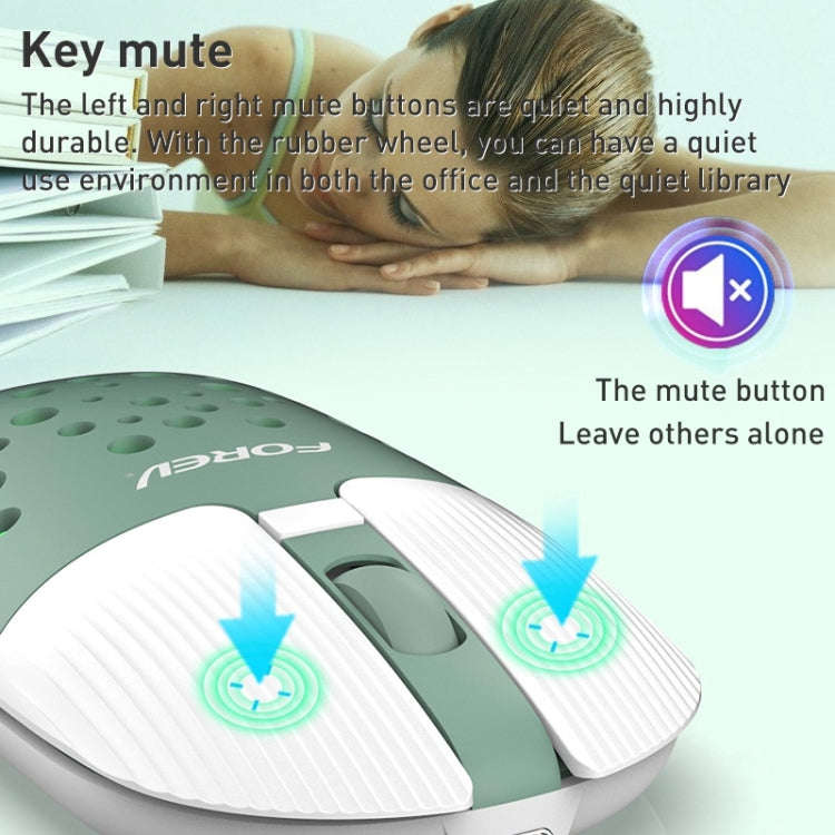 FOREV FVT398 1200dpi Bluetooth 2.4G Wireless Dual Mode Mouse (Blue)