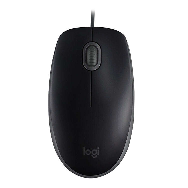 Logitech M110 1000DPI Wired Mouse USB Silent Mouse (Black)