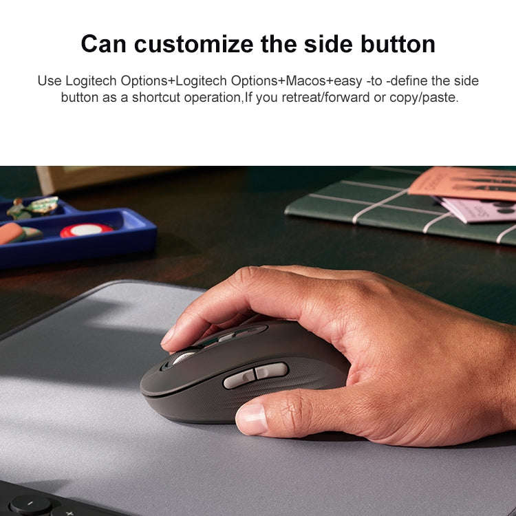 Logitech M750 2000DPI 2.4GHz Wireless Bluetooth Dual Mode Mouse (White)