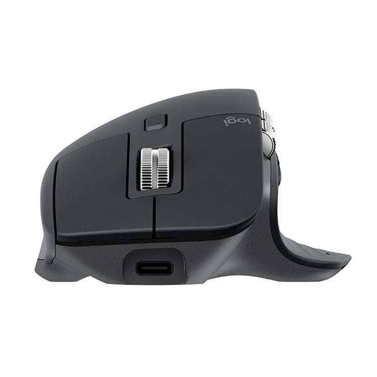 Logitech MX Master 3s 8000DPI 2.4GHz Ergonomic Wireless Bluetooth Dual Mode Mouse (Black)