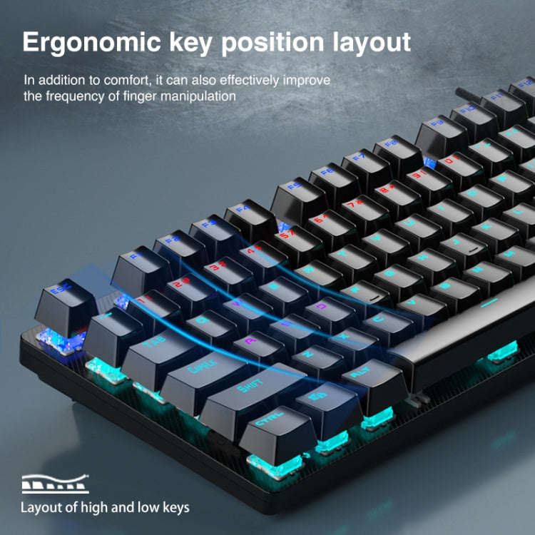 AULA S2022 USB Wired Mechanical Keyboard (Black)