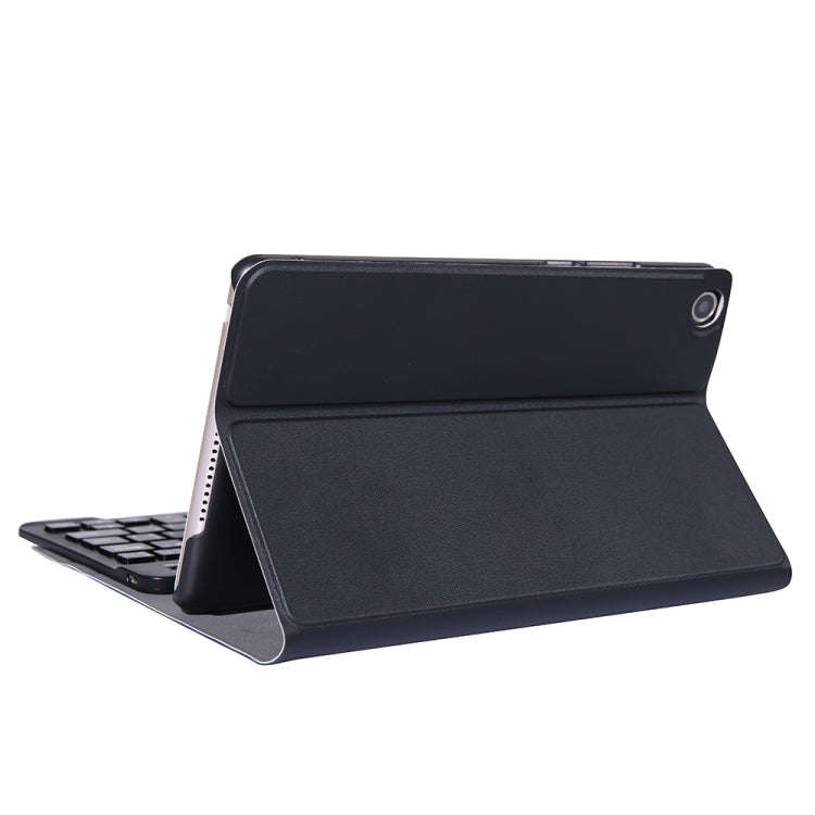 A0M5 Detachable Bluetooth Keyboard + Ultrathin Horizontal Flip Leather Tablet Case for Huawei Med...