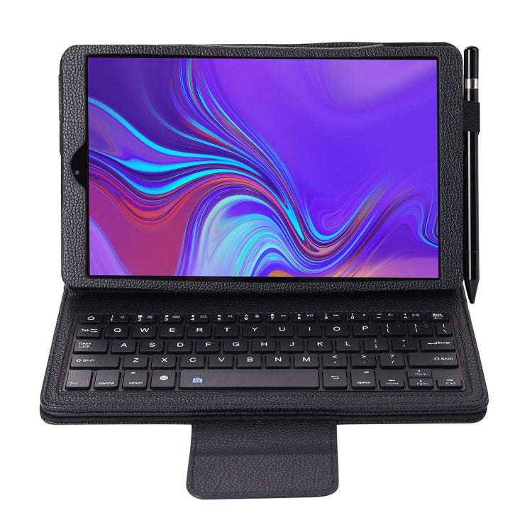 SA510 Detachable Bluetooth Keyboard + Litchi Texture PU Leather Tablet Case with Holder for Galax...