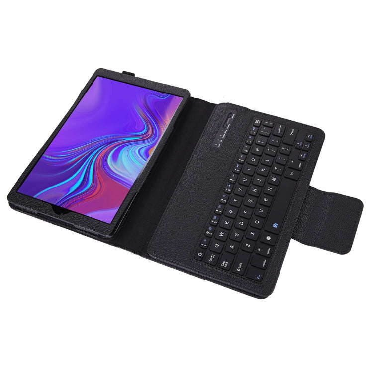 SA510 Detachable Bluetooth Keyboard + Litchi Texture PU Leather Tablet Case with Holder for Galax...
