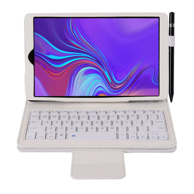 SA510 Detachable Bluetooth Keyboard + Litchi Texture PU Leather Tablet Case with Holder for Galax...