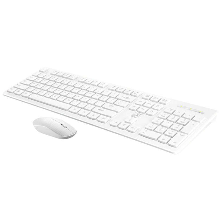 ZGB 8810 Mute Wireless Keyboard + Mouse Set (White)