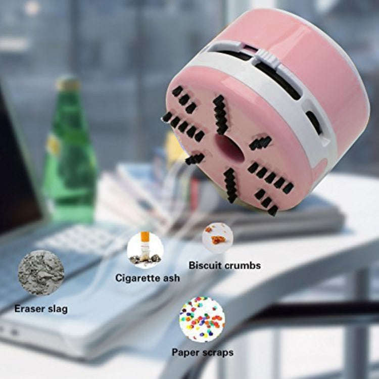 Mini Cute Personality Household / Vehicle Handheld Desk Table Keyboard Vacuum Cleaner, Size: 8x6x...
