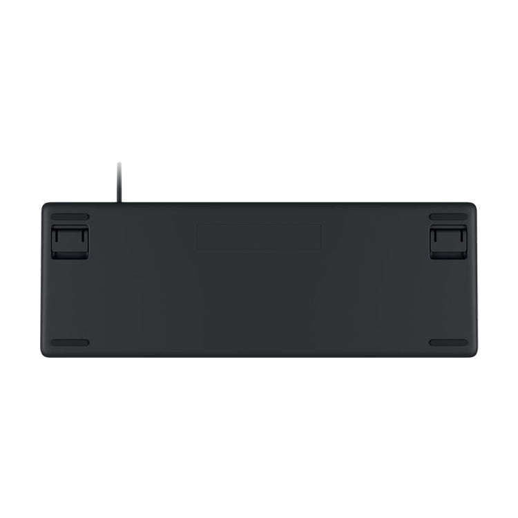 Logitech K835 Mini Mechanical Wired Keyboard, Red Shaft (Black)