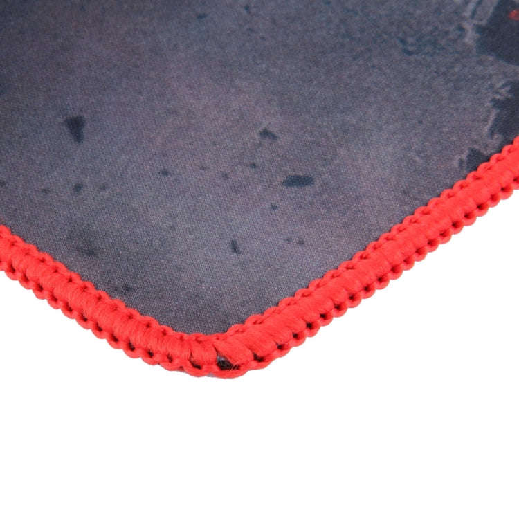 Extended Large Slim Anti-Slip Bloody Pattern Soft Rubber Smooth Cloth Surface Game Keyboard Mouse...