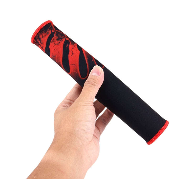 Extended Large Slim Anti-Slip Bloody Pattern Soft Rubber Smooth Cloth Surface Game Keyboard Mouse...